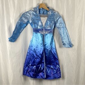 Disney Elsa Frozen Girl Halloween Costume Size 4-6X